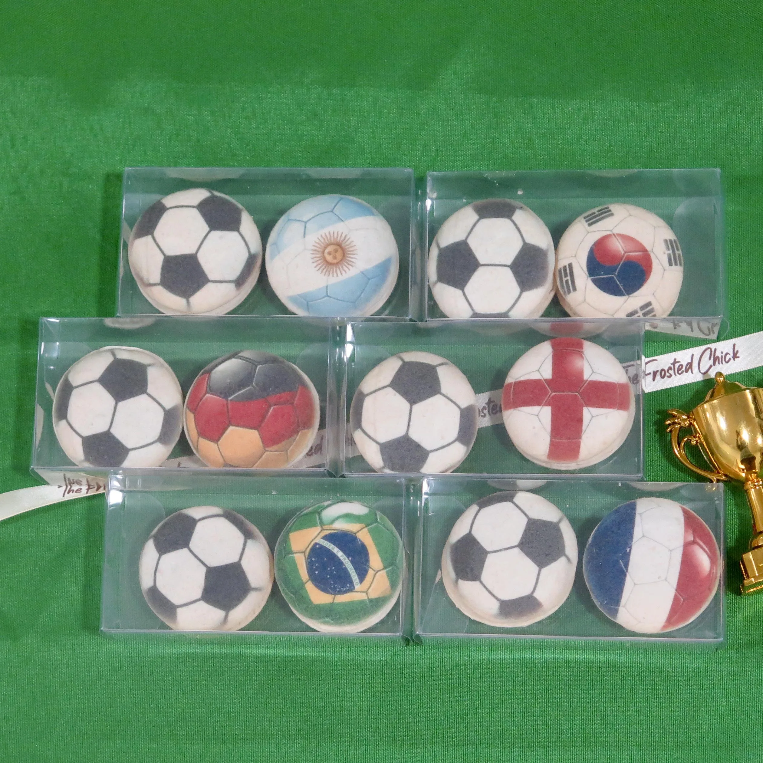 FIFA Soccer Macaron Set
