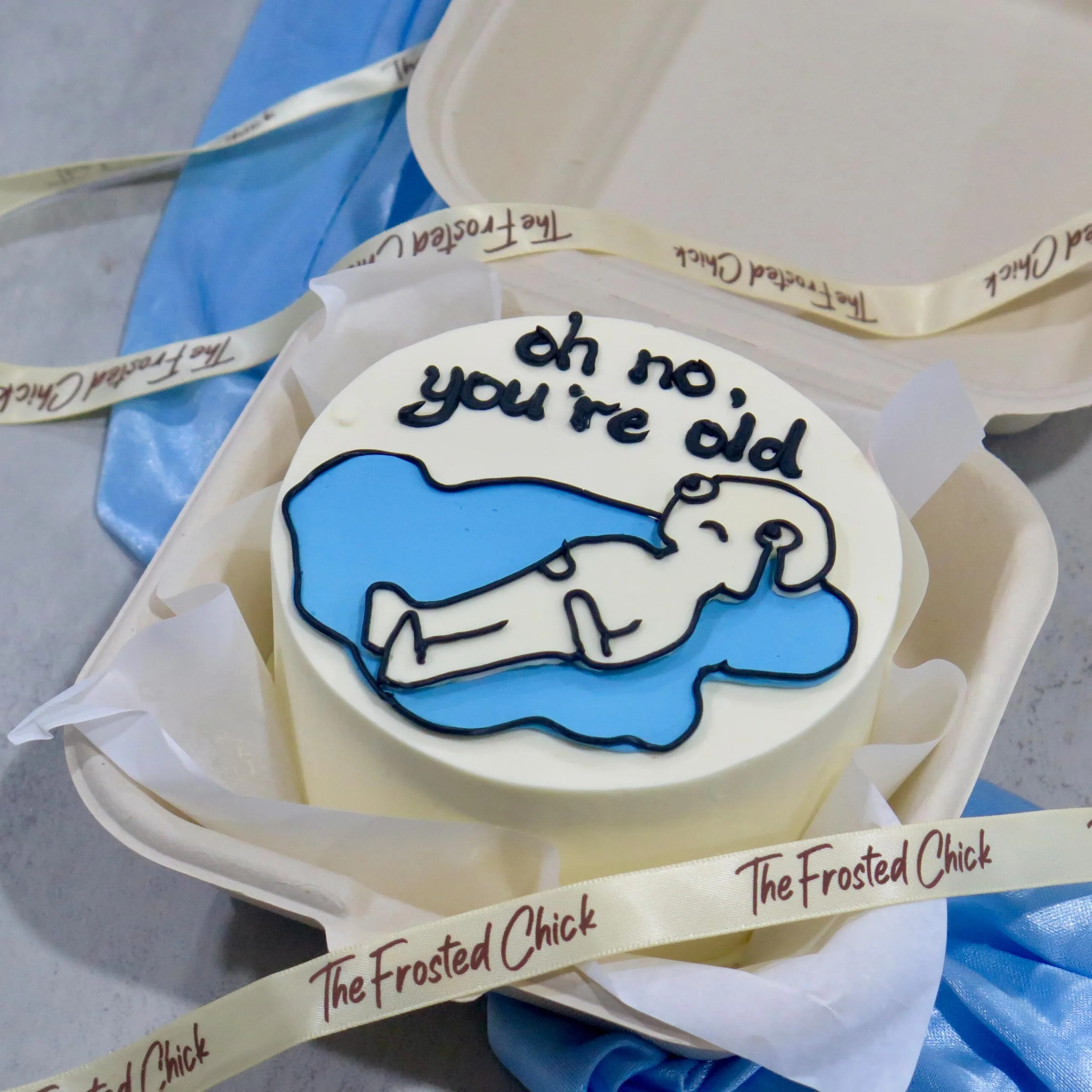 Oh No, You're Old Bento Cake
