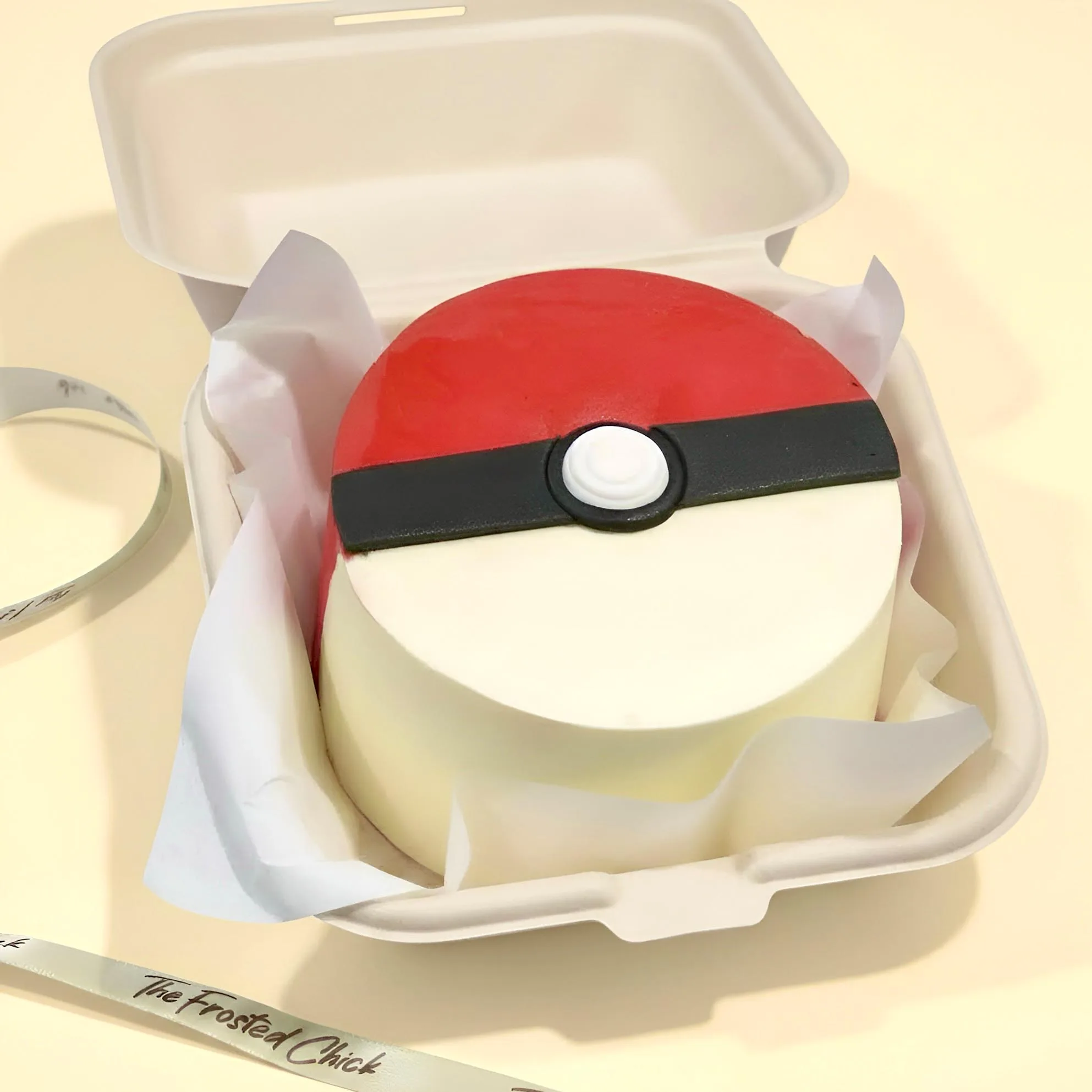 Pokeball Bento Cake