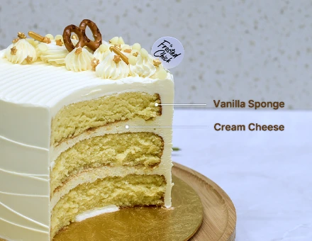 Vanilla cream cheese buttercream cake flavour