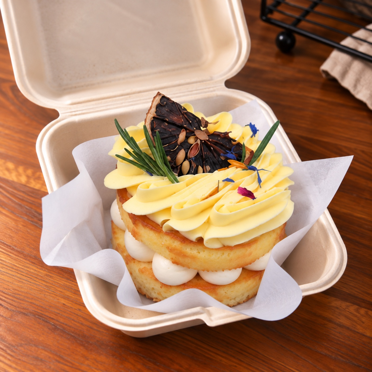 Rustic Lemon Bento