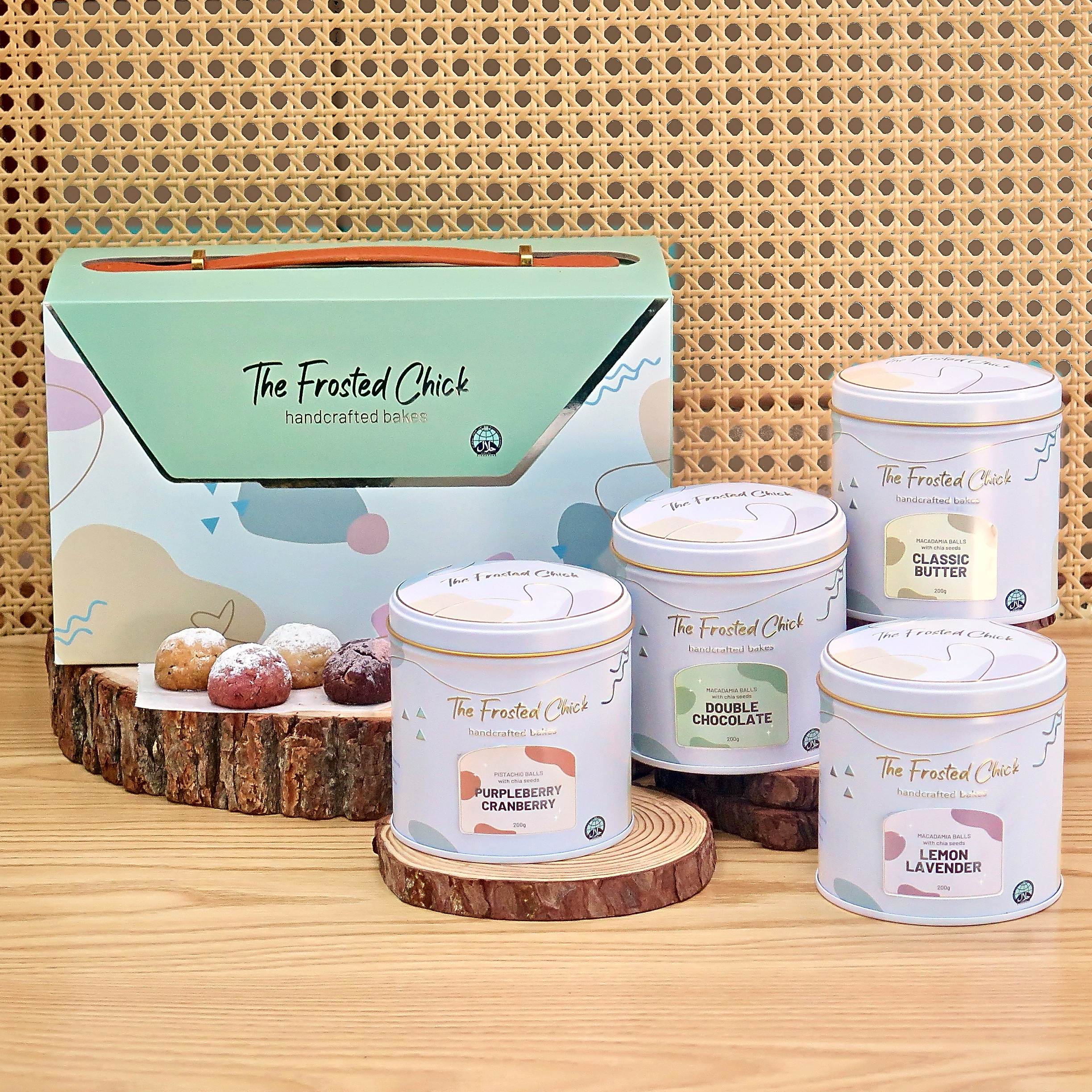 Snowball Cookie Gift Box Set