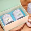Snowball Cookie Gift Box Set with 2 tins of snowball cookies – The Frosted Chick